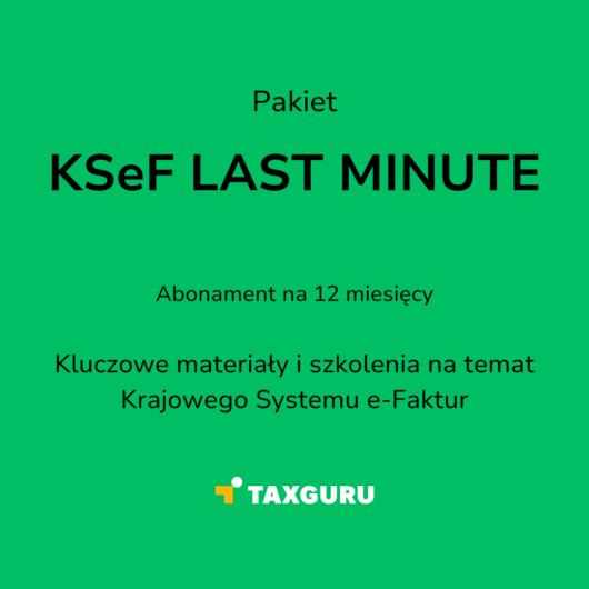 Pakiet KSeF LAST MINUTE