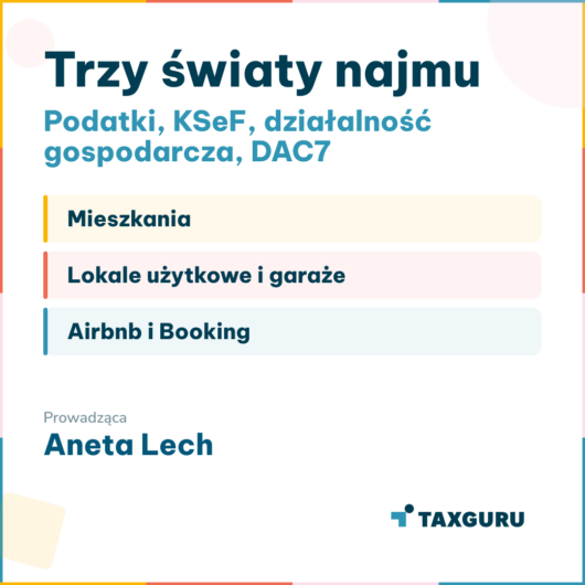 Trzy światy najmu prywatnego a podatki